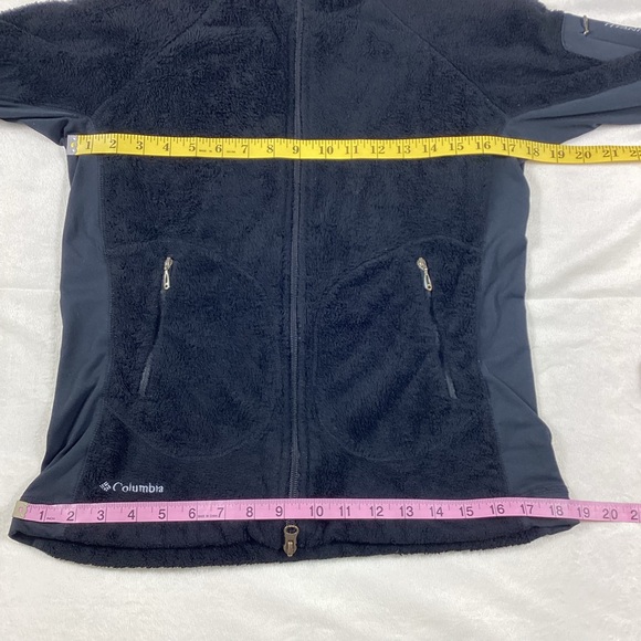 Columbia Titanium Fleece Inner Jacket Black Women’s Size Medium Full Zip 2 Pkts - Picture 8 of 9